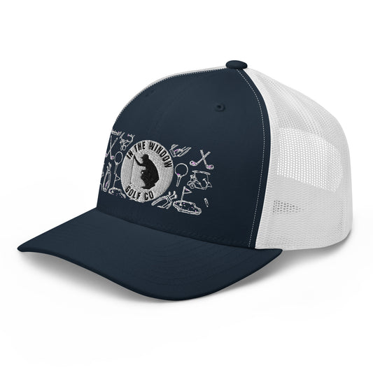 Putter Guy Print Trucker